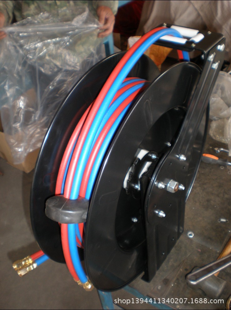 韩泰焊接切割用双联氧气乙炔管卷盘器