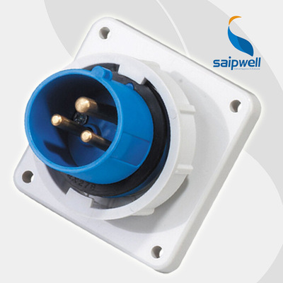 Direct selling SP-826 Dark outfit Industrial plug 3P16A panel Industrial plug socket nylon PA66 Feed