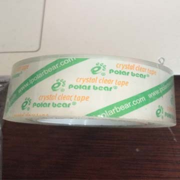 批发北极熊牌文具胶带 超透明胶带 pp-026（18mm*22.85）