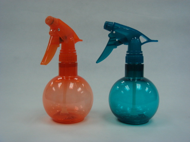 厂家批发350ml球形塑料消毒 喷雾瓶 美发用品包装瓶 可加工定做