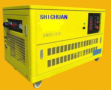 465F1-25-SE汽油发电机组 25KW汽油发电机 搭载水冷汽车发动机