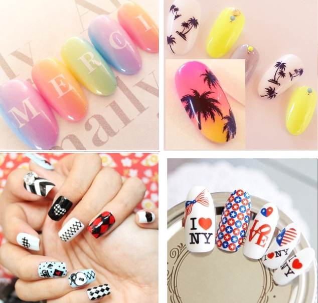 Sticker for manicure