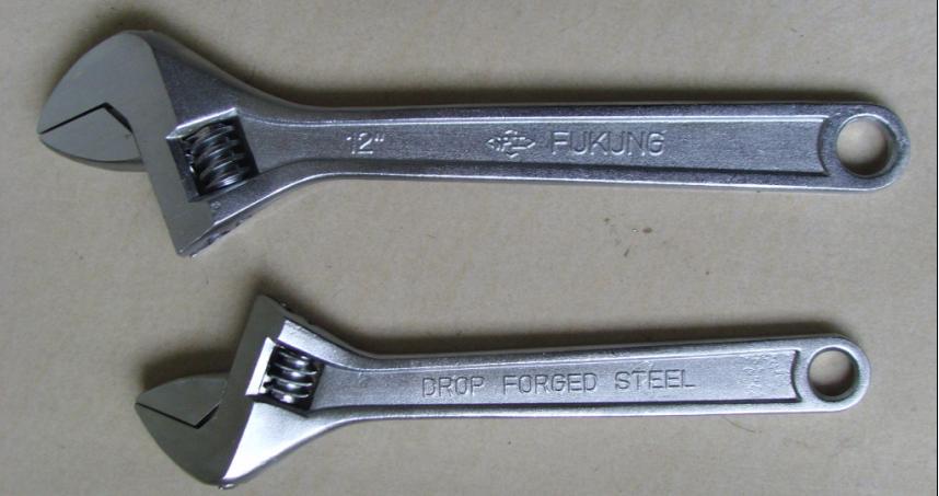 供应活动扳手  锻造活动扳手 出口锻压活动扳手 泡卡扳手