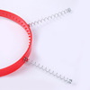 Individual cute plastic headband with accessories, wholesale