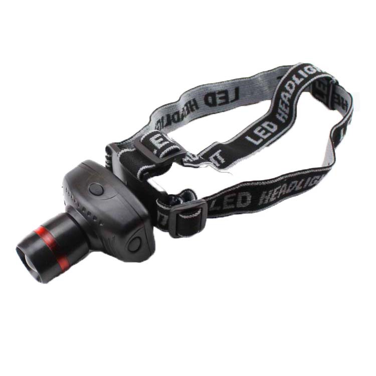 3W LED强光 三档/伸缩变焦 钓鱼头灯 调焦强光头灯批发热销|ru