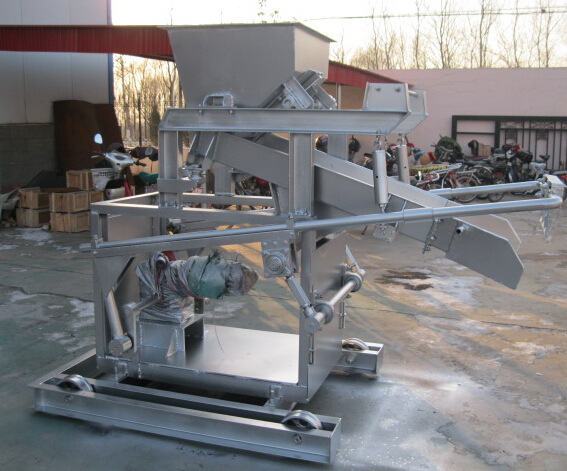 榮達牌擺桿式玻璃加料機圖