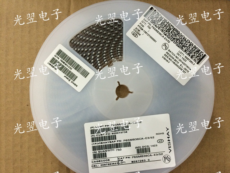 贴片TVS二极管 P6KE51CA  P6SMB51CA  SMB