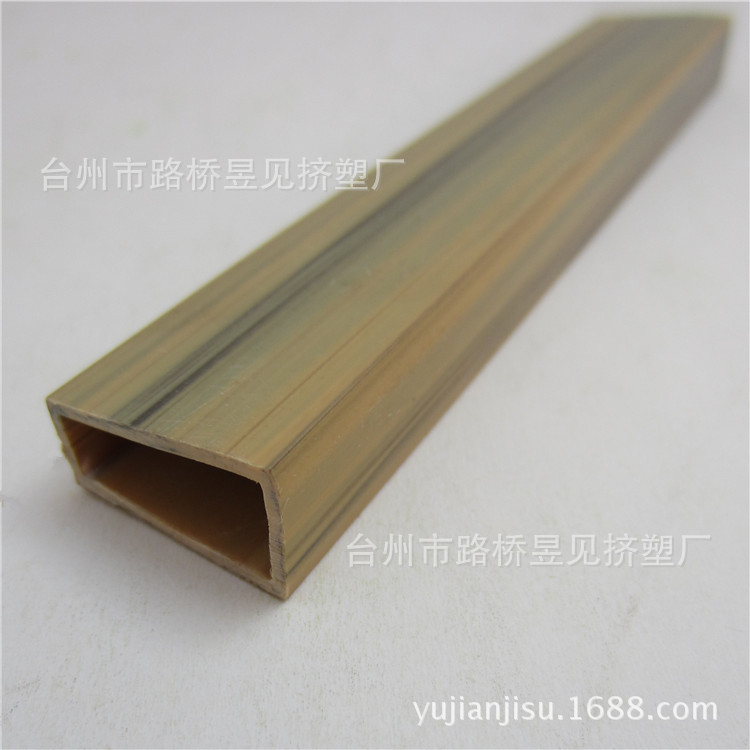PVC黄色管1——米黄异型方管 (6