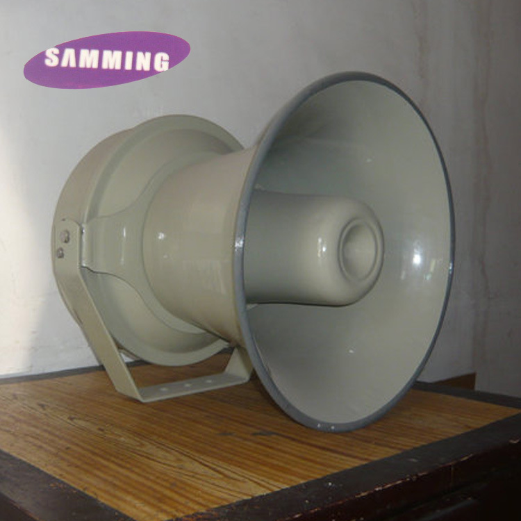 厂家订制外磁式圆筒形防水大功率扬声器YH1503