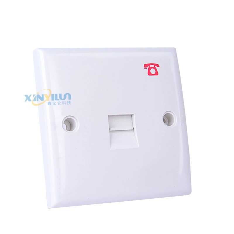 Британская телефонная панель Телефонная настенная панель Британская телефонная панель RJ11UK Британская телефонная розетка