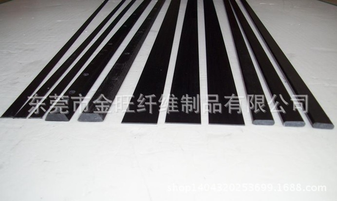 厂家批发0.5*10碳纤维片 轻质高强，高韧性，耐高温碳纤维片