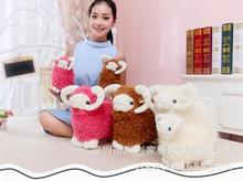 批发羊年吉祥物plush toy 可爱羊驼毛绒玩具批发stuffed toy