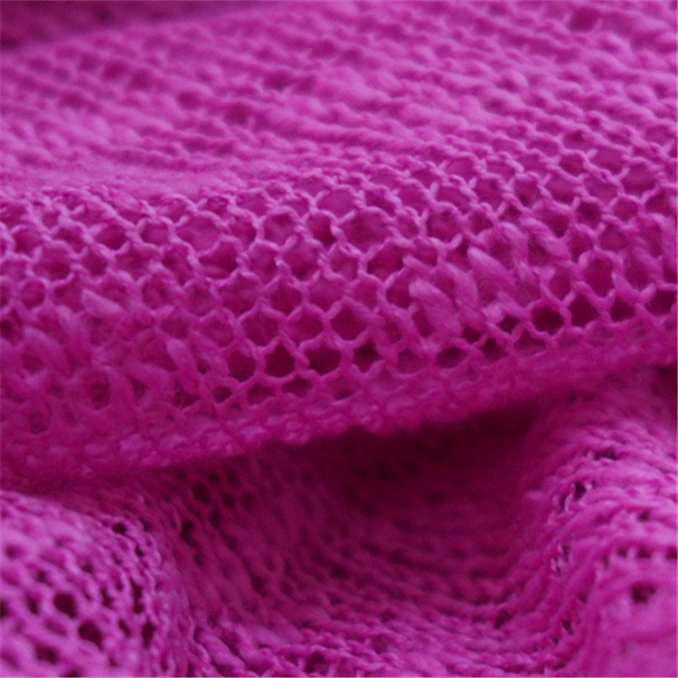 涤纶，粗针色织针织布，2018春季新品