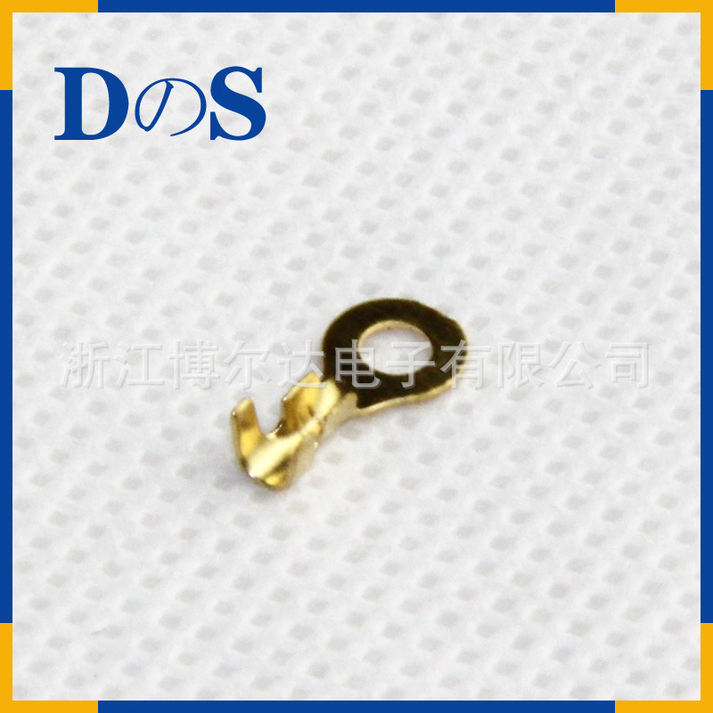 【乐清厂家】批发DJ431-2.5AO型端子  2.5接线片接地端子