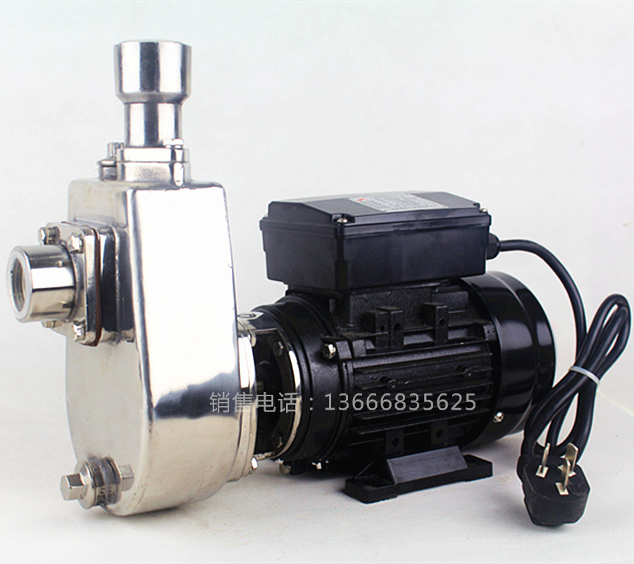 厂家直销WBZ型304不锈钢自吸式化工泵污水处理电镀漂染医药可用