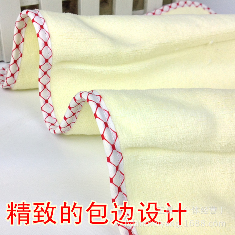 磨毛绣兔子童巾