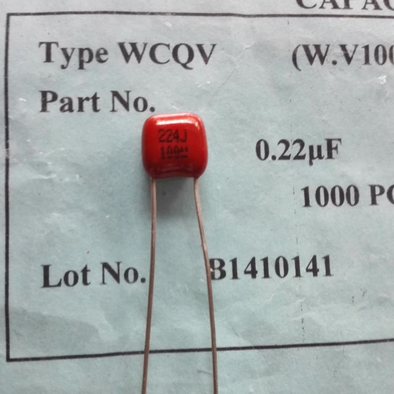 涤纶电容 CBB22-224J-400V 各种元件配套欢迎选购