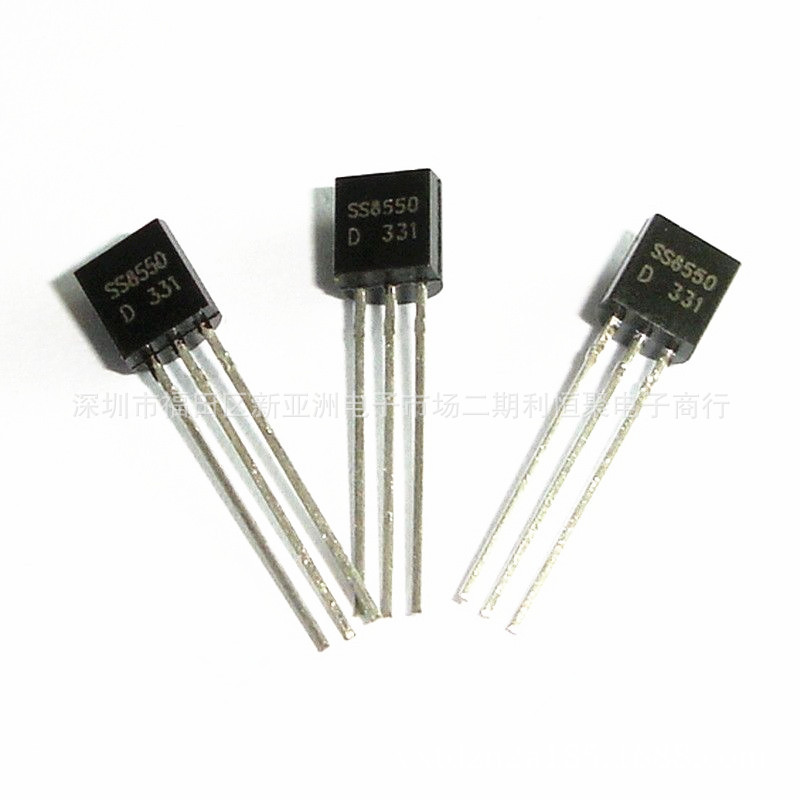 SS8550D TO92 长电PNP晶体管大电流双极晶体管(BJT)
