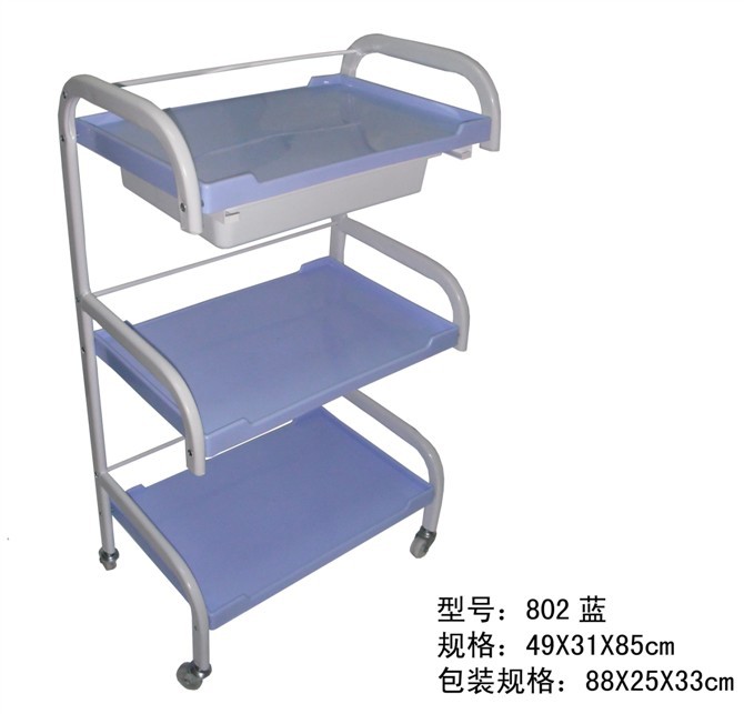 实体直销全新美容美发工具车 诊所手推车 产品收纳展示车