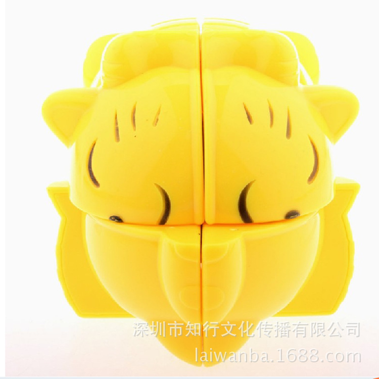 永骏 招财猫二阶魔方 Lucky cat 2X2变形异形卡通魔方 益智玩具-阿里巴巴