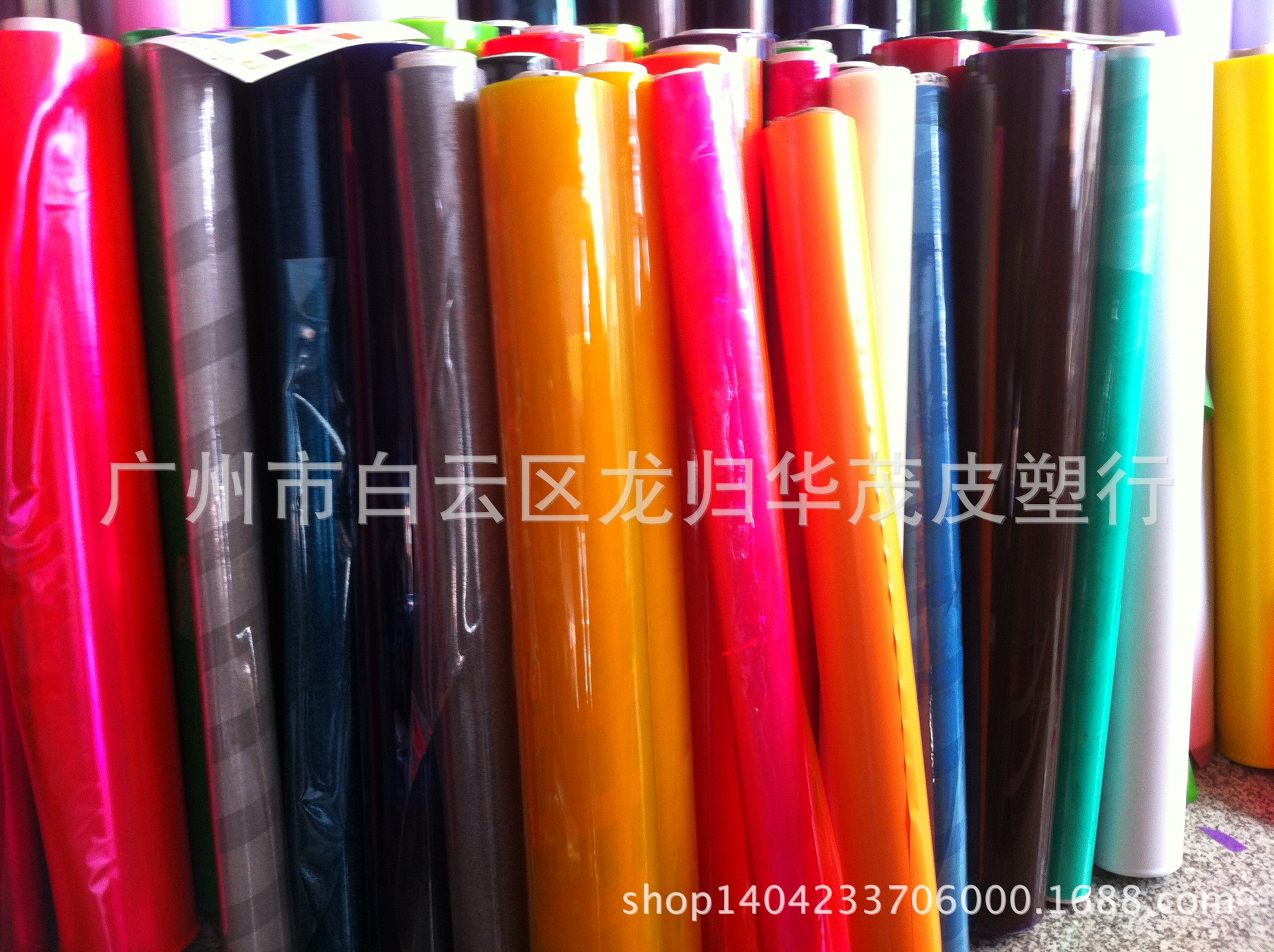 工厂PVC无P有色透明0.2--1.0mm，彩色塑料胶片透明与光胶