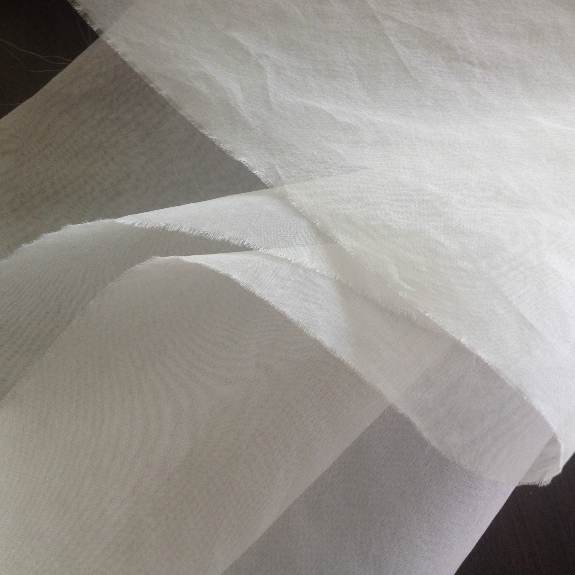 【天下绸庄】5.5mm/140cm真丝欧根纱绸缎真丝绡5A桑蚕丝生丝面料|ms