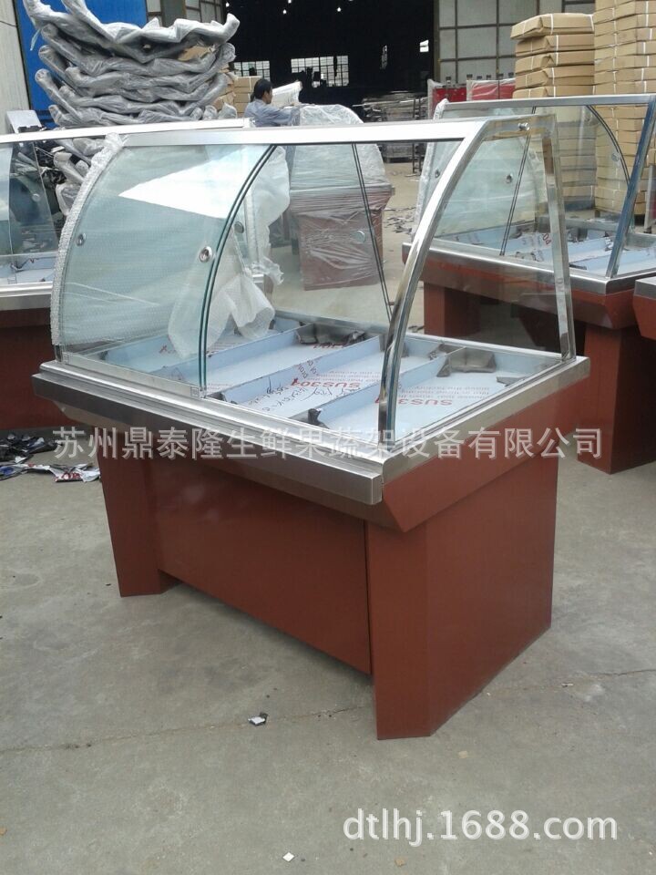 厂家直供精品熟食常温，直冷展示柜