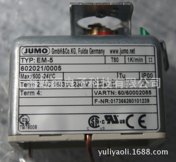 德国原装温度开关JUMO  EM5 602021