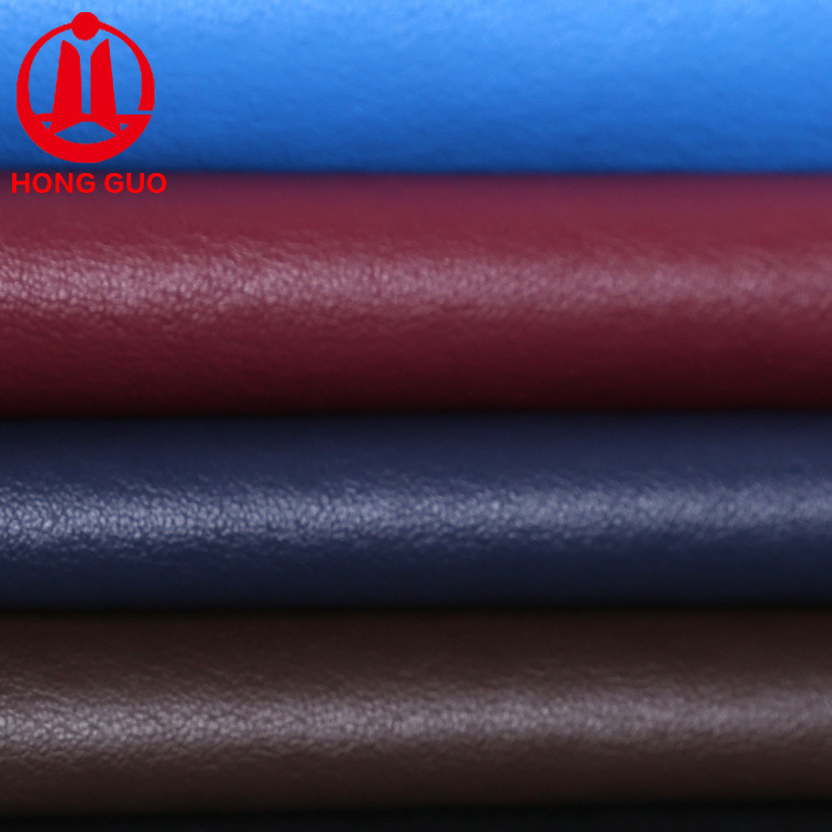 厂家供应仿牛皮内里革鞋材箱包合成革可来样订做仿猪皮PU皮面料