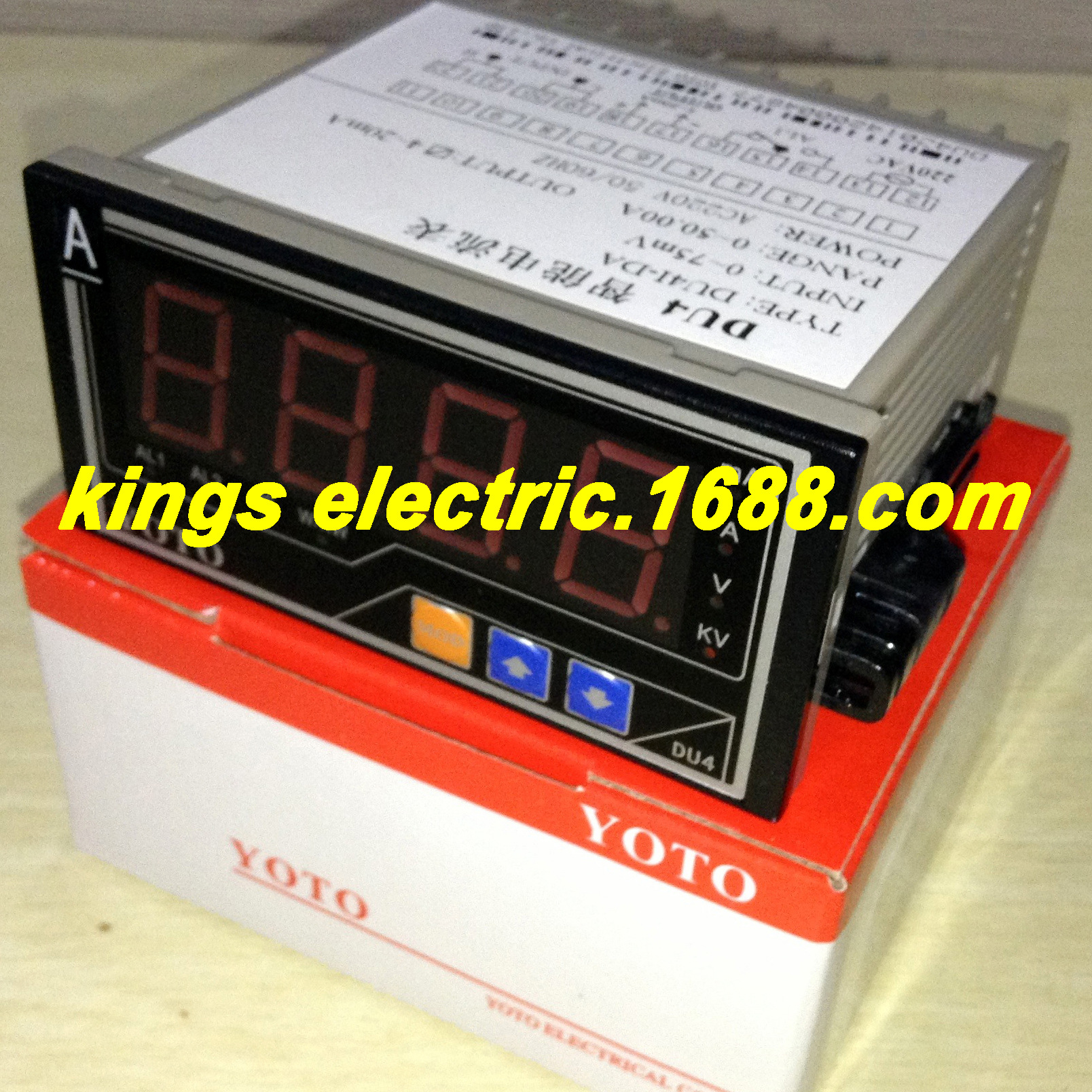 Buiacs DU4I-DA50(新品代替停产型号DP3I-DA) 4-20MA变送输出