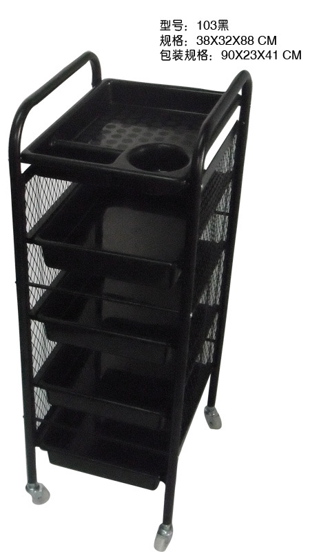 实体直销全新美容美发工具车 诊所手推车 产品收纳展示车