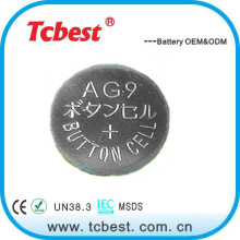 现货供应 Tcbest AG9纽扣电池 儿童玩具用品扣式电池 3V工业装