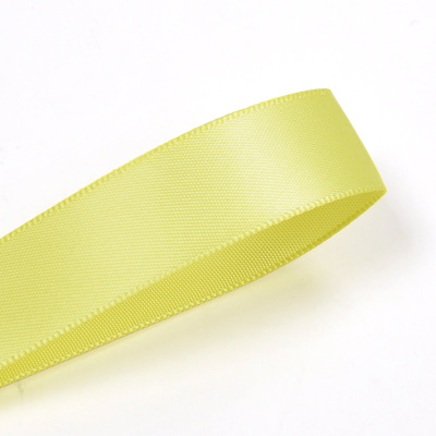 Yao Ming cinta empresa al por mayor de doble cara poliéster satén DIY accesorios para el cabello 100mm serie verde 510-556