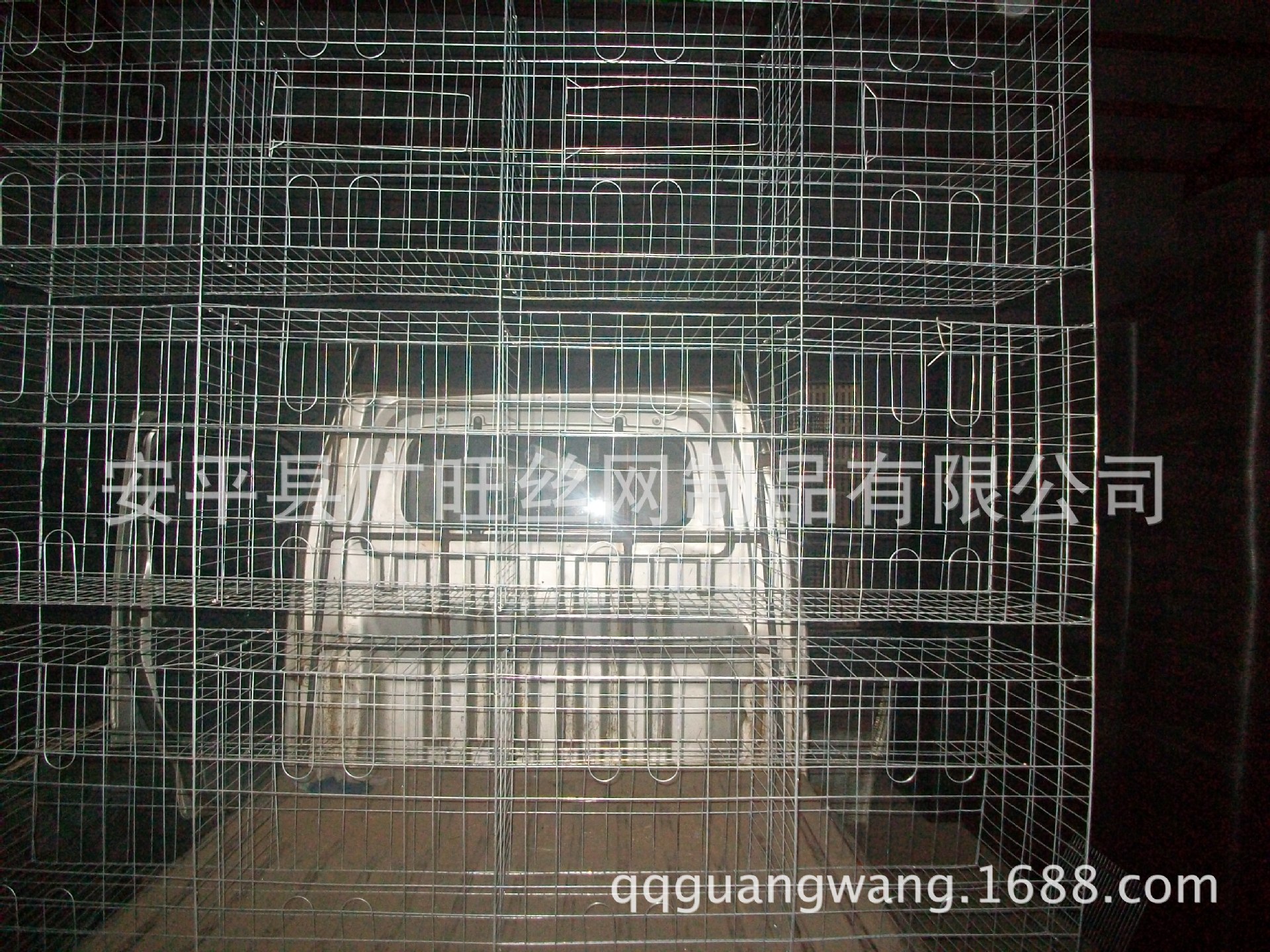广旺丝网 鸽笼厂家镀锌鸽笼 三层十二笼位1.7米鸽笼 鸽笼裸笼