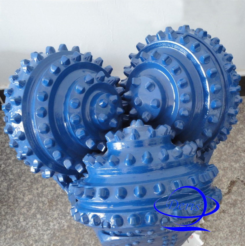 金属/橡胶密封轴承中硬地层537硬质合金12 1/4”水井三牙轮钻头