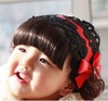 Children's wig, headband, hair accessory, bangs, helmet, Korean style