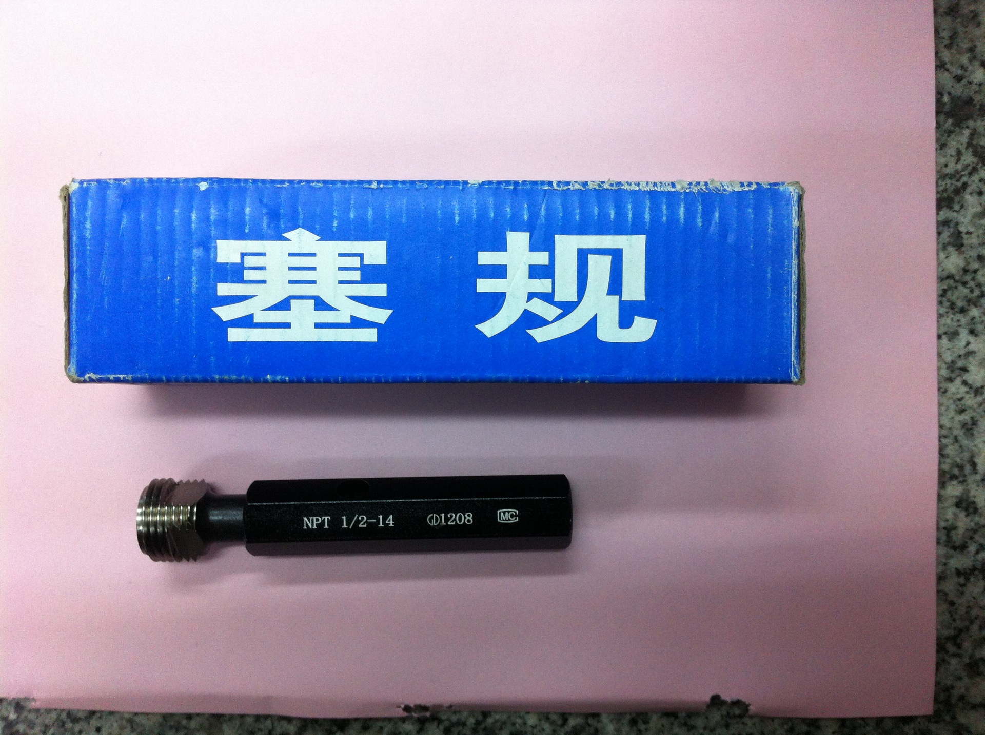 日标锥管螺纹塞规PT1/8 PT1/4 PT3/8 PT1/2 PT1 PT3/4 PT2-PT4|ms