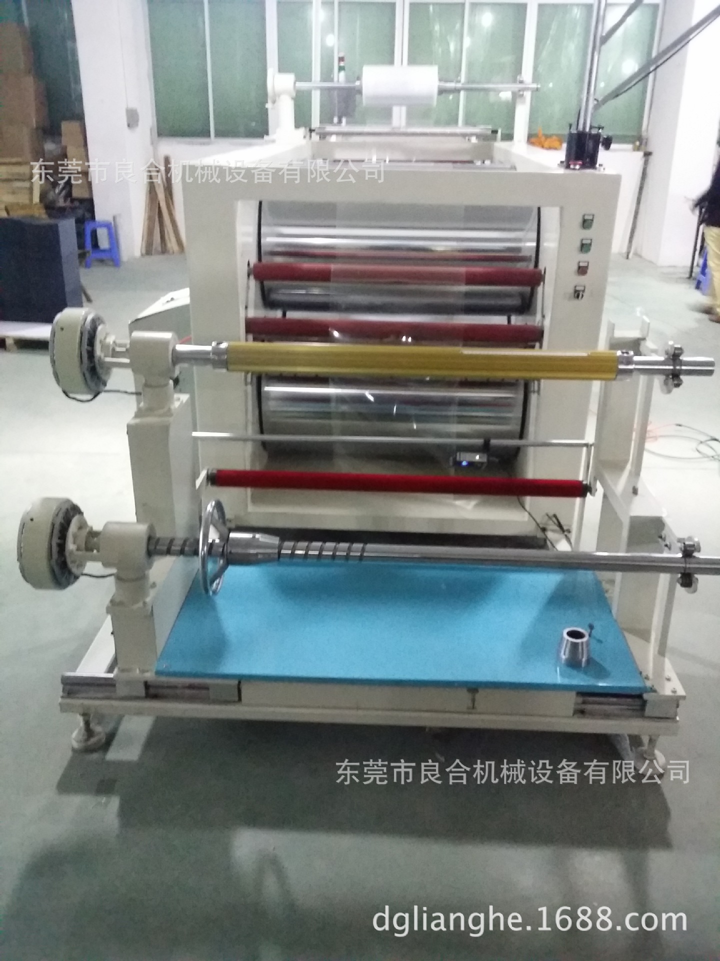 供应良合370滚筒覆膜整平机【370*4*1300】