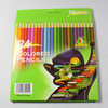 Wooden pencil, children's set, coloured pencils, coloring book, factory direct supply