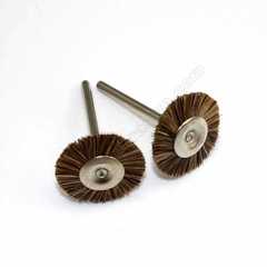 Mini Electric Wire Brush, Copper Wire, Pig Bristle, Wool Bristle Brush with Handle, T-shaped, Bowl-shaped, Novelty Steel Brush