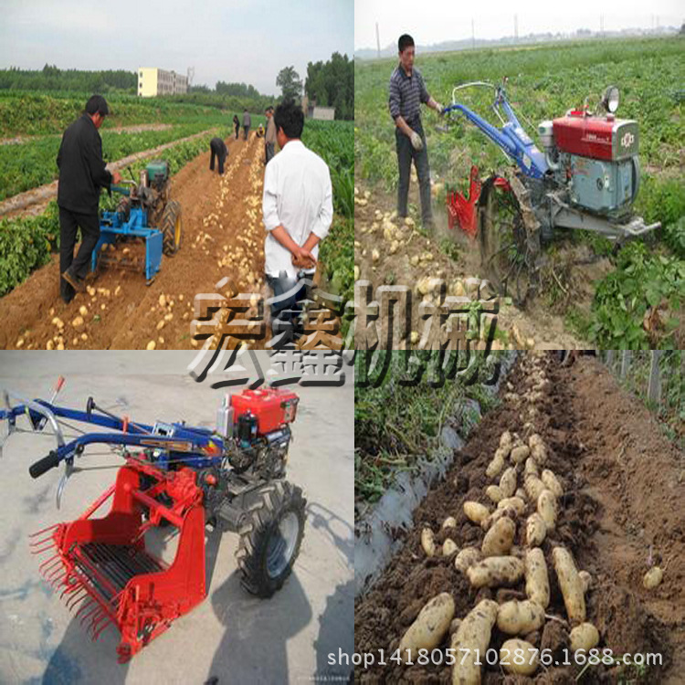土豆收货机好用的 单人操作 花生收获机