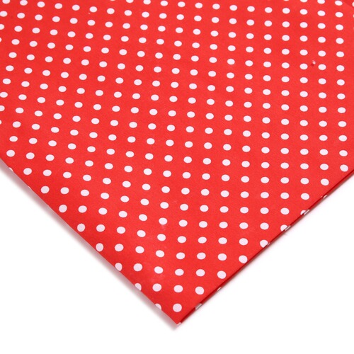 09 mid-point polyester fabric plain weave dot print fabric tablecloth and backpack accessories wholesale