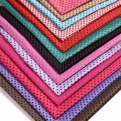 中點滌綸布全滌面料 滌綸印花布 小圓點服裝面料時尚襯衣裙子面料