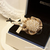 High-end Hairdressing wholesale Korean Hairpin Banana clip 8 Shilly Flaxen Hair FJ675