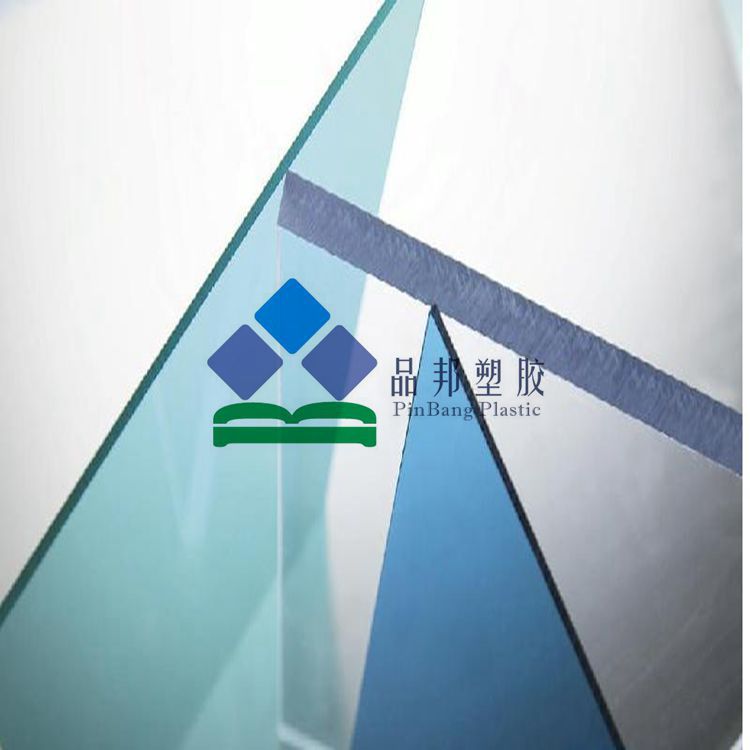 磨砂耐力板颗粒pc板双面透明塑料温室大棚工程车棚聚碳酸酯中空板