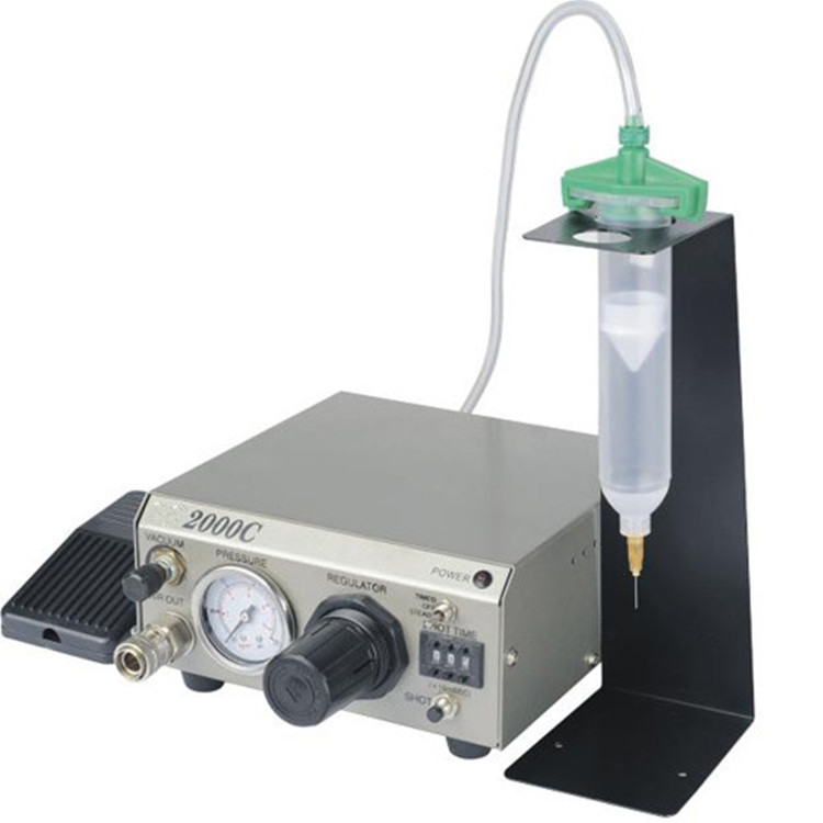 厂家直销AD2000C气动点胶机硅胶红胶黑胶快干胶点胶机精密电磁阀