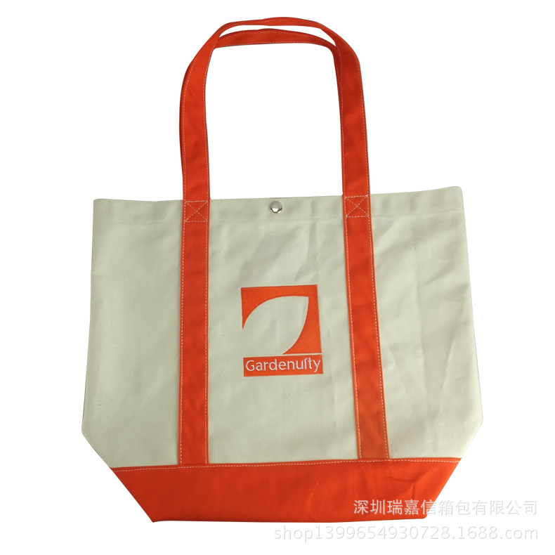 个性刺绣帆布袋订做深圳宝安厂家|定制创意刺花帆布袋深圳