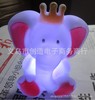 2015 Crown Elephant Colorful Night Lights wholesale Night Market Hot Selling Creative Energy Sales Lights