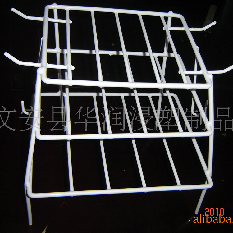 厂家直供浸塑展示架 喷塑挂式展示架