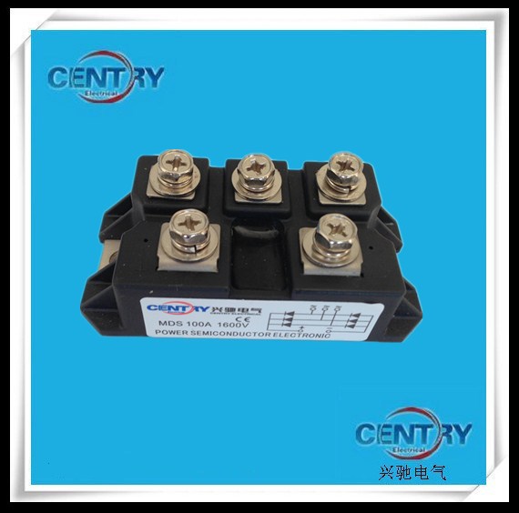 厂家 兴正牌MDS100A整流桥堆 1200v整流模块 三相整流桥